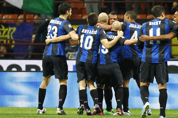 Serie A Inter: Allenamento, difesa a 4 giocatori