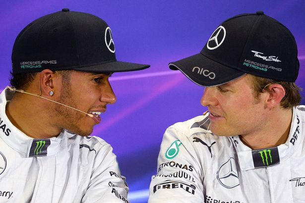 F1: Hamilton e Rosberg alla vigilia del Gp di Singapore
