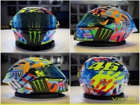 Rossi casco Misano MotoGP