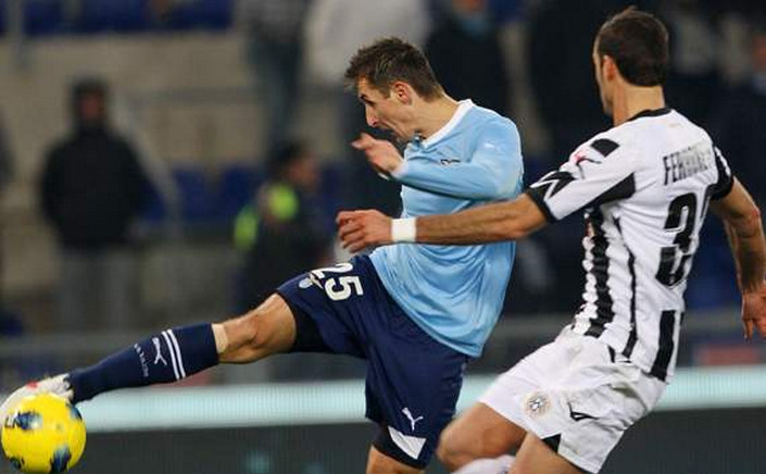 Lazio: brutta sconfitta in casa contro l’Udinese, gol di Thereau
