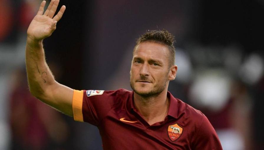 Roma: Francesco Totti ancora si diverte a giocare