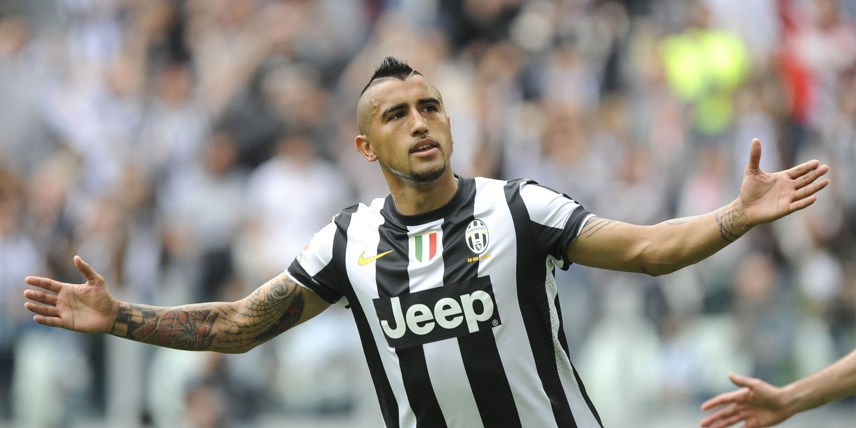 Juventus: Vidal rassicura i suoi tifosi, il ginocchio sta bene