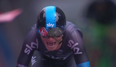 Giro d’Italia, crono a Kiryenka. Contador di nuovo in rosa