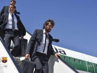 Juventus arrivo a Berlino
