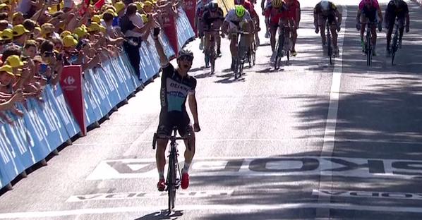 Tour de France, assolo Stybar. Martin e Nibali a terra