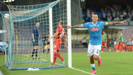 Europa League: Napoli-manita, Lazio e Fiorentina sciupone