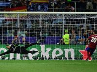 Il rigore decisivo sbagliato da Juanfran; Atletico Madrid, finale Champions 2016