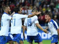 Giaccherini e altri azzurri Italia-Belgio Euro 2016