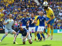 Ibrahimovic Italia-Svezia Euro 2016