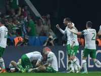 Irlanda esultanza contro la Nazionale a Euro 2016