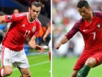 Bale-Ronaldo Portogallo-Galles Euro 2016