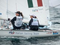 Caputo e Sinno Doppio 470 vela Italia, foto Fabio Taccola
