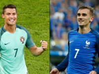 Ronaldo-Griezmann Portogallo-Francia
