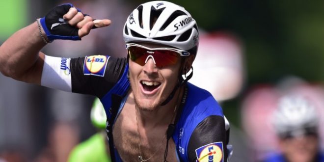 Giro di Vallonia 2016, colpo di Matteo Trentin