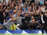 Conte esultanza Chelsea-West Ham Premier League