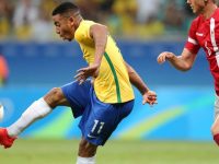 Neymar Brasile-Danimarca Rio 2016