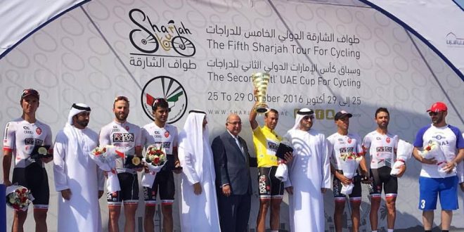 Adil Jelloul vince lo Sharjah Cycling Tour 2016