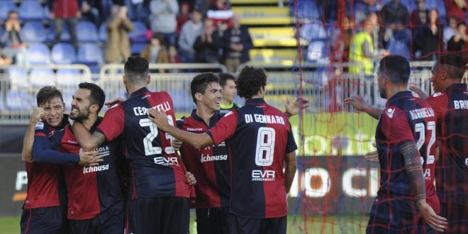 Serie A, 14ª giornata: Sau fa 100 e rialza il Cagliari; Crotone, maledetto secondo tempo