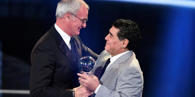 Fifa Football Awards 2016, Claudio Ranieri è il miglior allenatore al mondo