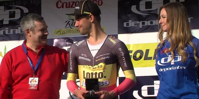 Vuelta a Andalucia 2017: crono a Campenaerts, maglia a Valverde