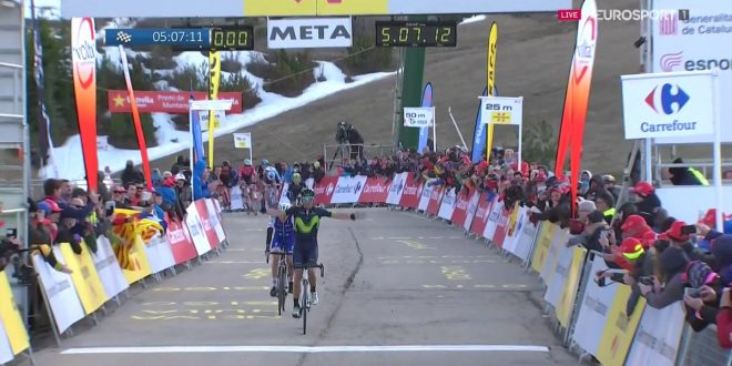 Giro della Catalogna 2017, Valverde primo a La Molina
