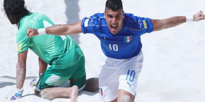 Mondiali beach soccer 2017, Nazionale di carattere: Italia-Iran 5-4 in rimonta!