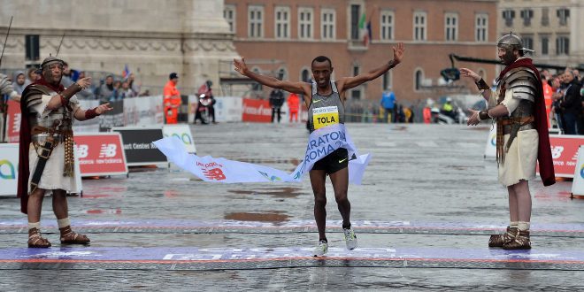 Maratona di Roma 2017, trionfo Etiopia: vincono Tola e Tusa