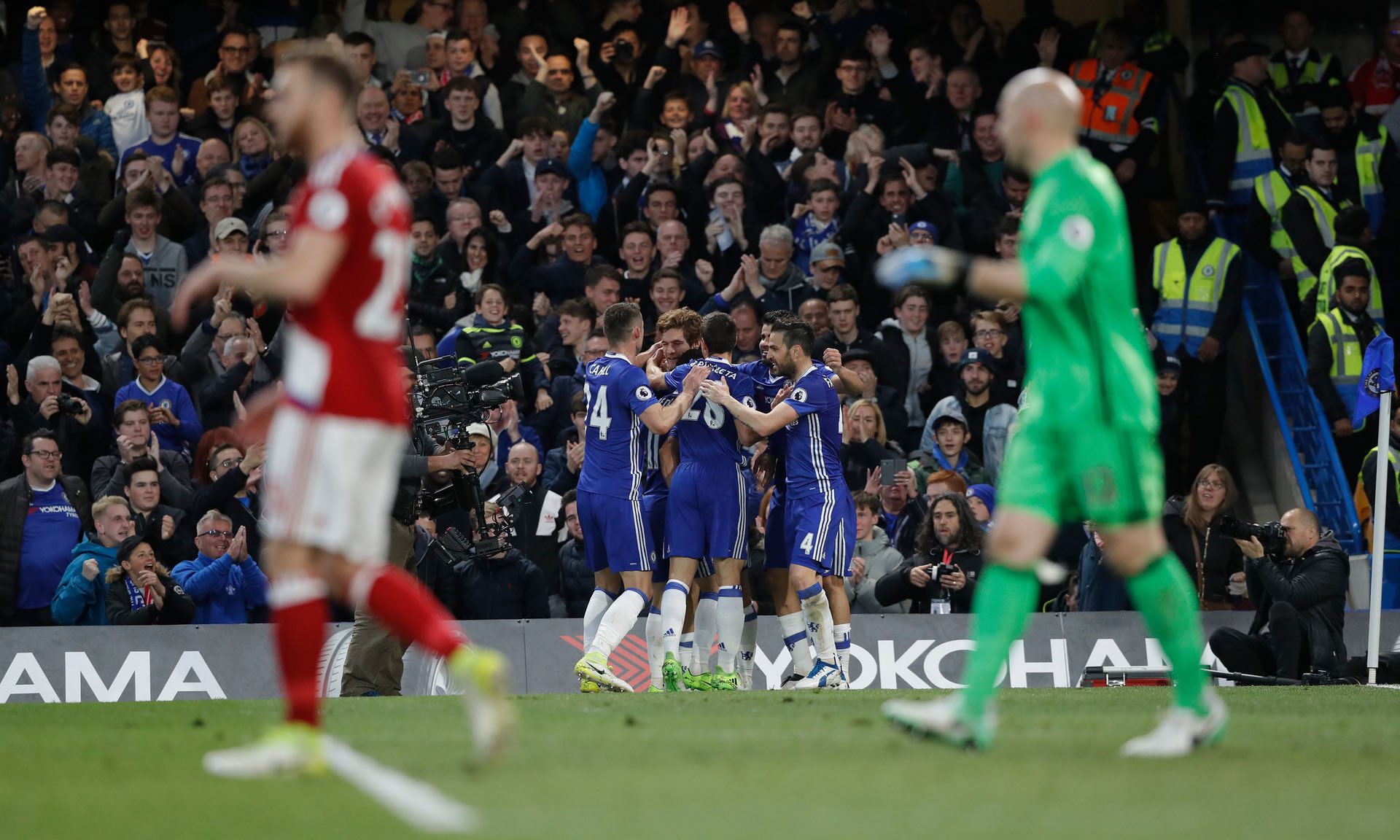 Premier, 35ª giornata ChelseaMiddlesbrough 30; Conte a un passo dal titolo Premier, 35ª giornata ChelseaMiddlesbrough 30; Conte a un passo dal titolo