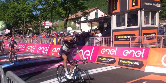 Giro d’Italia 2017, un Bagno di gioia per Fraile