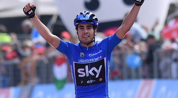 Giro 100, Mikel Landa salva il Team Sky: basco in Maglia Azzurra