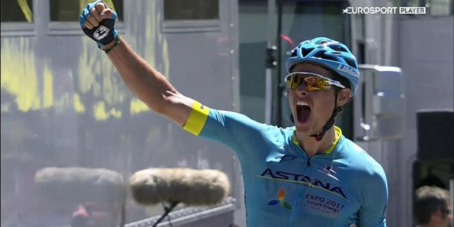 Giro di Romandia 2018, Fuglsang conquista Sion