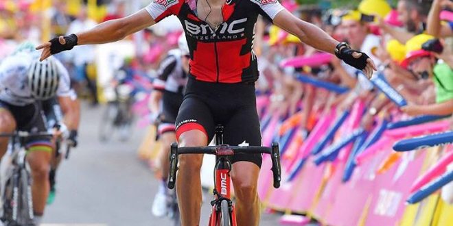 Giro di Polonia 2017, gran numero di Dylan Teuns