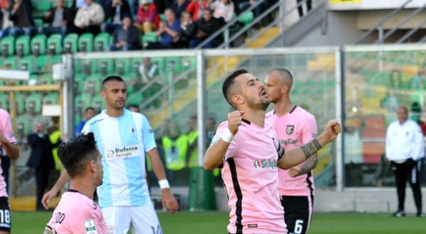 Serie B, 12ª giornata: il Palermo si issa in testa; Pescara, altro ko