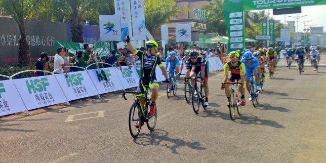 Tour of Hainan 2017, Aberasturi batte Mareczko nella prima tappa