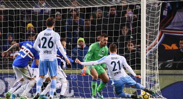 Serie A, 15ª giornata: Sampdoria-Lazio 1-2, rimonta biancoceleste in 10’!
