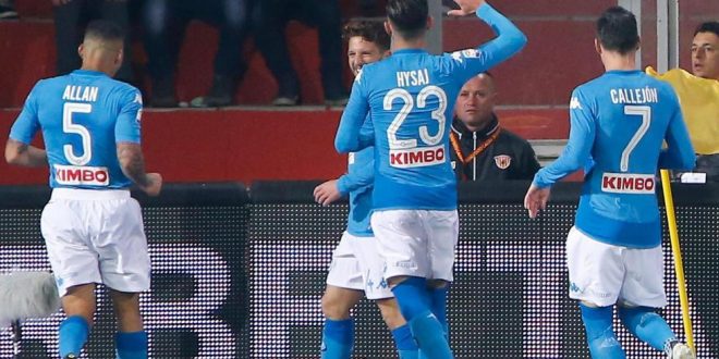 Serie A, 23ª giornata: Benevento-Napoli 0-2, gli azzurri rilanciano in vetta