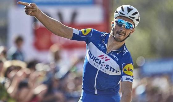 Tour de France 2019, Alaphilippe show a Epernay