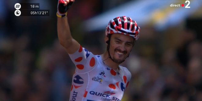 Tour de France 2018, Alaphilippe ritrova il successo a Bagneres de Luchon