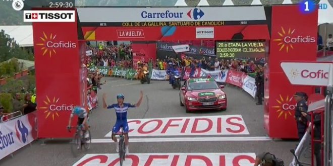 Mas conquista il tappone di Andorra, ma la Vuelta a Espana 2018 è di Simon Yates