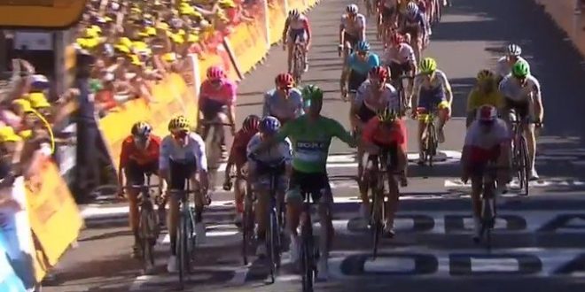 Tour de France 2019, Sagan rompe il ghiaccio a Colmar
