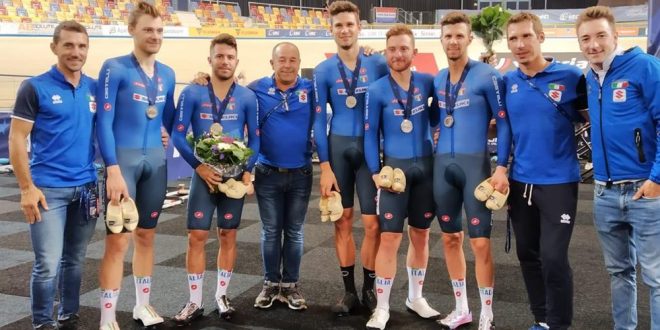 Europei pista 2019: medaglie dai quartetti azzurri