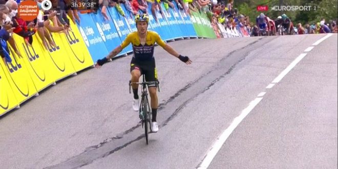 Giro del Delfinato 2020, ancora Jumbo-Visma: Roglic vince sul Col de Porte