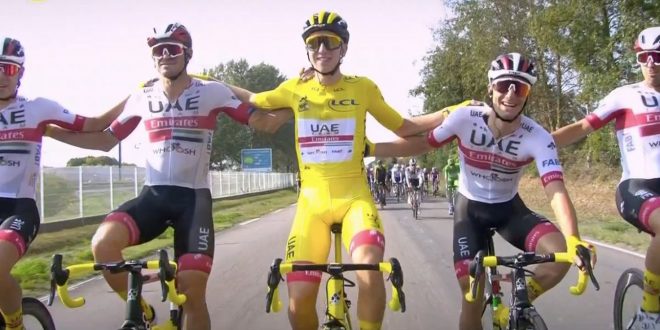 Slovenian Tour de France 2020, Pogacar re in giallo. Bennett sfreccia a Parigi