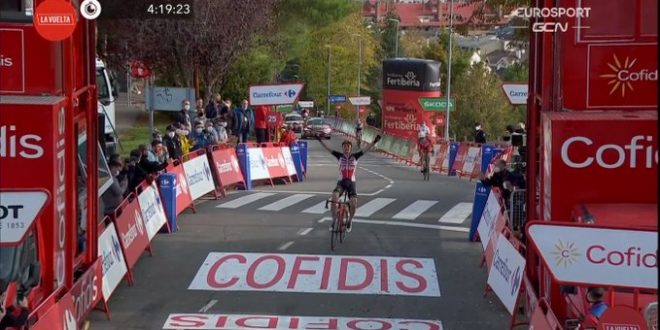 La Vuelta 2020, a Sabiñanigo vince Wellens
