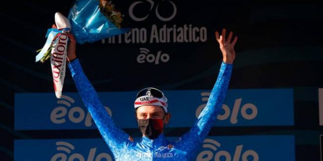 Tirreno-Adriatico 2021, Pogacar conquista il Tridente. Van Aert vince la crono