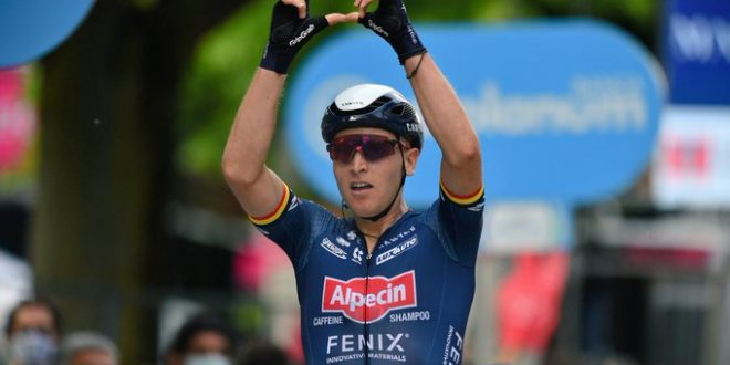 Giro d’Italia 2021, Mago Merlier a Novara