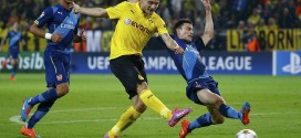 Ciro Immobile segna un gol in Champions