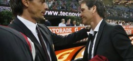 Inzaghi e Garcia Milan-Roma