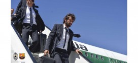 Juventus arrivo a Berlino