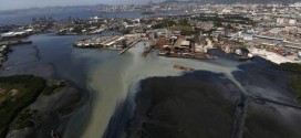 Baia di Guanabara contaminata